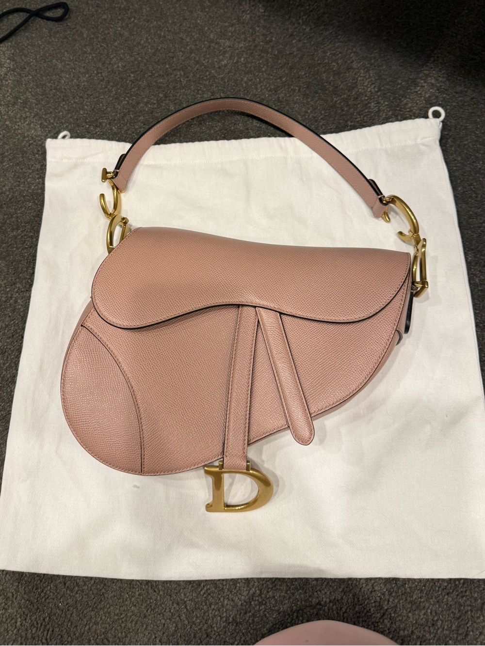 Authentic Dior Saddle Bag